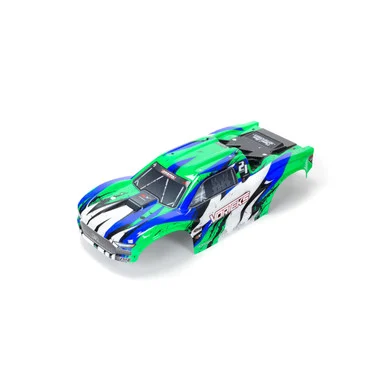 Arrma ARA402328 Vorteks 4X4 BLX Painted Decal Trimmed Body, Green