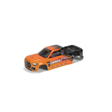 Arrma ARA402343 Granite 4X2 Painted Decaled Trimmed Body, Orange/Black