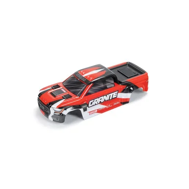 ARRMA ARA412002 Granite GROM Body, Red/Camo