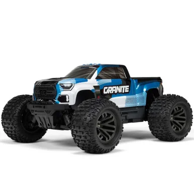 ARRMA ARA4302V4T1 1/10 Granite 223S DSC 4x4 RTR Brushless Monster Truck, Blue