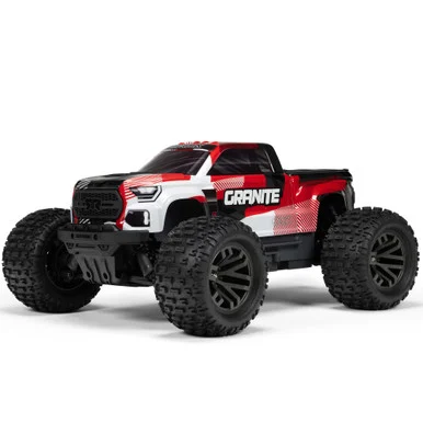 ARRMA ARA4302V4T2 1/10 Granite 223S DSC 4x4 RTR Brushless Monster Truck, Red