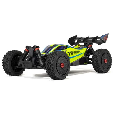 ARRMA ARA4306V4T2 1/8 TYPHON 223S DSC 4X4 RTR Brushless Buggy, Yellow