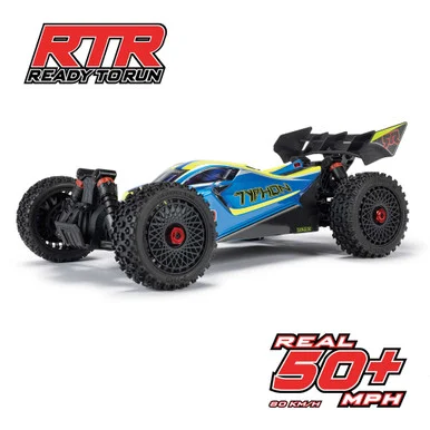 ARRMA ARA4306V4T4 1/8 ARRMA TYPHON 223S Blue