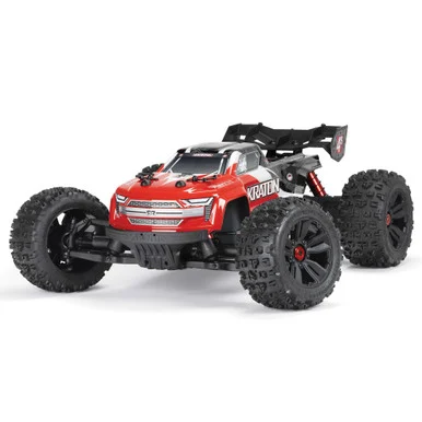 ARRMA ARA4408V2T3 1/10 KRATON 4X4 4S V2 BLX Speed Monster Truck RTR, Red