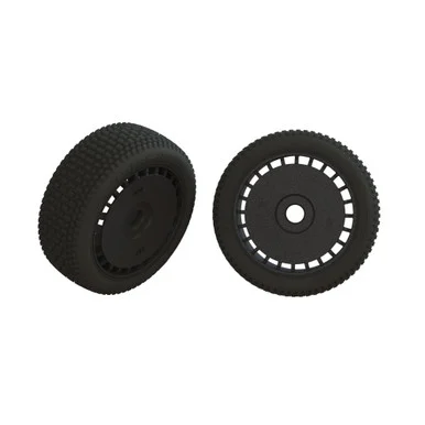 Arrma ARA550098 DBoots Exabyte Tire Set Glued Black, Pair