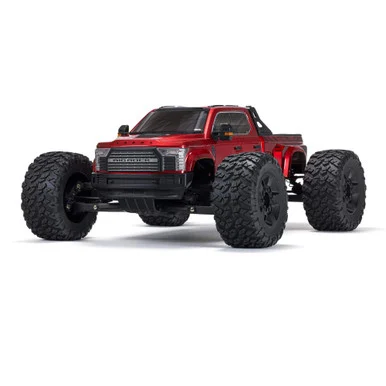 Arrma ARA7612T2: BIG ROCK 6S 4WD BLX 1/7 Monster Truck RTR Red