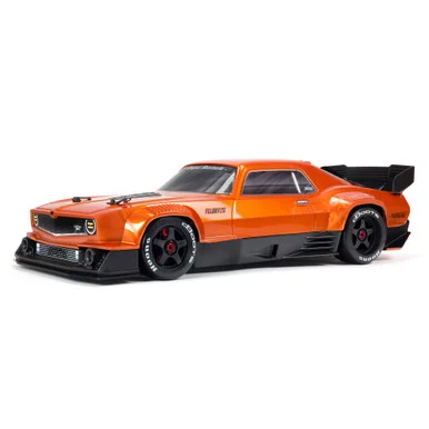 ARRMA ARA7617V2T2 Felony 6S BLX Street Bash All-Road Muscle Car RTR, Orange 1/7