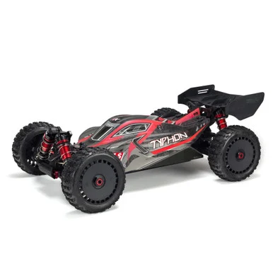 Arrma ARA8606V5: TYPHON 6S 4WD BLX 1/8 Buggy RTR Black