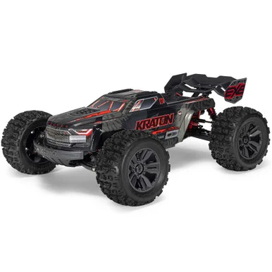 ARRMA ARA8708V6T1 1/8 KRATON 4X4 6S EXB BLX BRUSHLESS V6 SPEED TRUCK RTR, BLACK