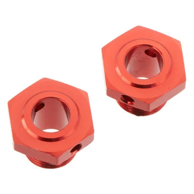 ARRMA ARAC9413 AR310447 Wheel Hex Aluminum 17mm/13.6mmRed (2)