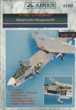 ARS4180 1:48 Aires F-8E Crusader Detail Set (HAS kit) #4180