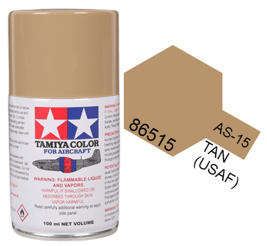 Tamiya 86515 AS-15 Tan Aircraft Spray 100ml