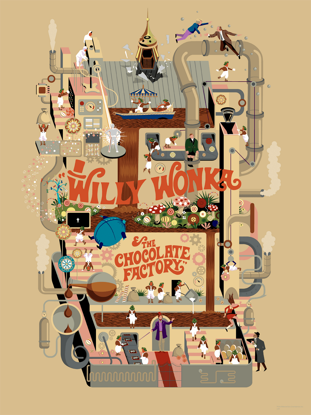 Willy Wonka & the Chocolate Factory - Adam Simpson
