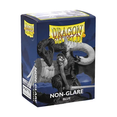 Dragon Shield Non Glare: (100) Blue - Arcane Tinmen