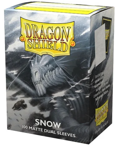 Dragon Shield (100) Snow - Arcane Tinmen