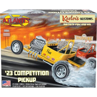 Atlantis Models 13104 Keelers Kustoms '23 Competition Pickup 1/25 Scale Model Kit