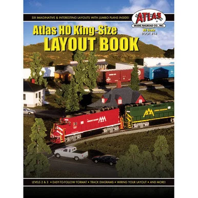 Atlas Model Railroad 14 HO King Size Layout Book