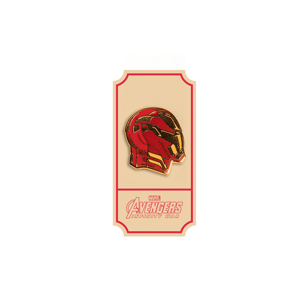 Iron Man Enamel Pin - Matt Taylor
