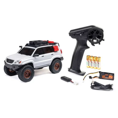 Axial AXI-1532T1 1/24 SCX24 Lexus GX 470 4X4 Rock Crawler RTR, White