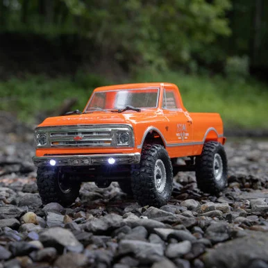 1/24 SCX24 1967 Chevrolet C10 4WD Truck RTR, Orange - Axial - AXI
