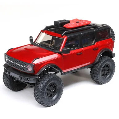 Axial AXI00006T1: 1/24 SCX24 2021 Ford Bronco 4WD Truck RTR, Red
