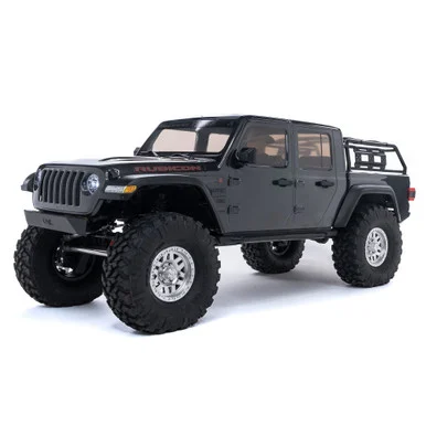 Axial AXI03006BT1: SCX10 III Jeep JT Gladiator w/Portals 1/10 RTR Gry