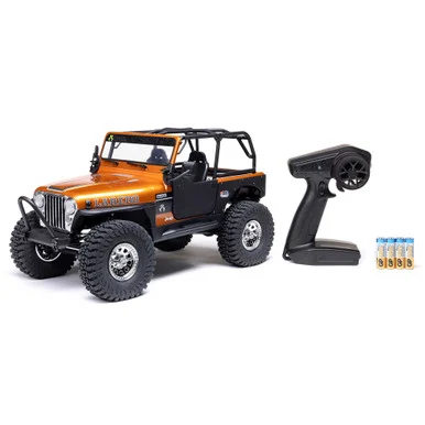 AXIAL AXI03008V2T2 1/10 SCX10 III Jeep CJ-7 4X4 RTR Brushed Rock Crawler, Copper