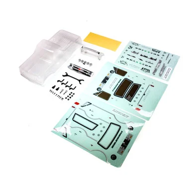 Axial AXI200001: 1967 Chevy C10 Body, Clear Precut: SCX24