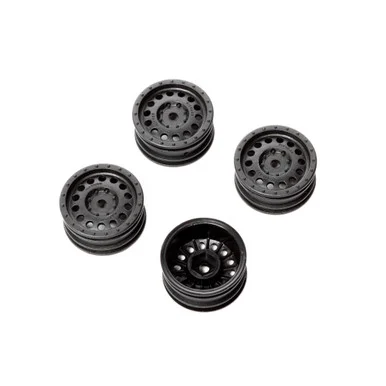 Axial AXI40000: 1.0 Method MR307 Hole Wheels (4pcs): SCX24