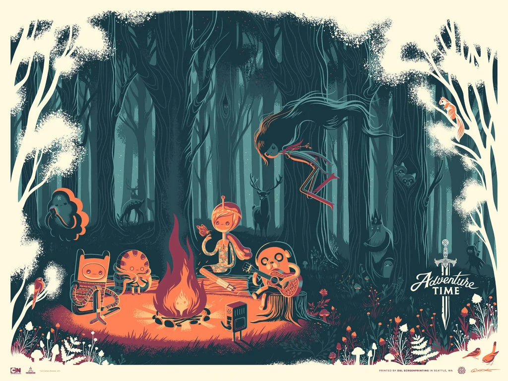 Adventure Time Poster - George Caltsoudas