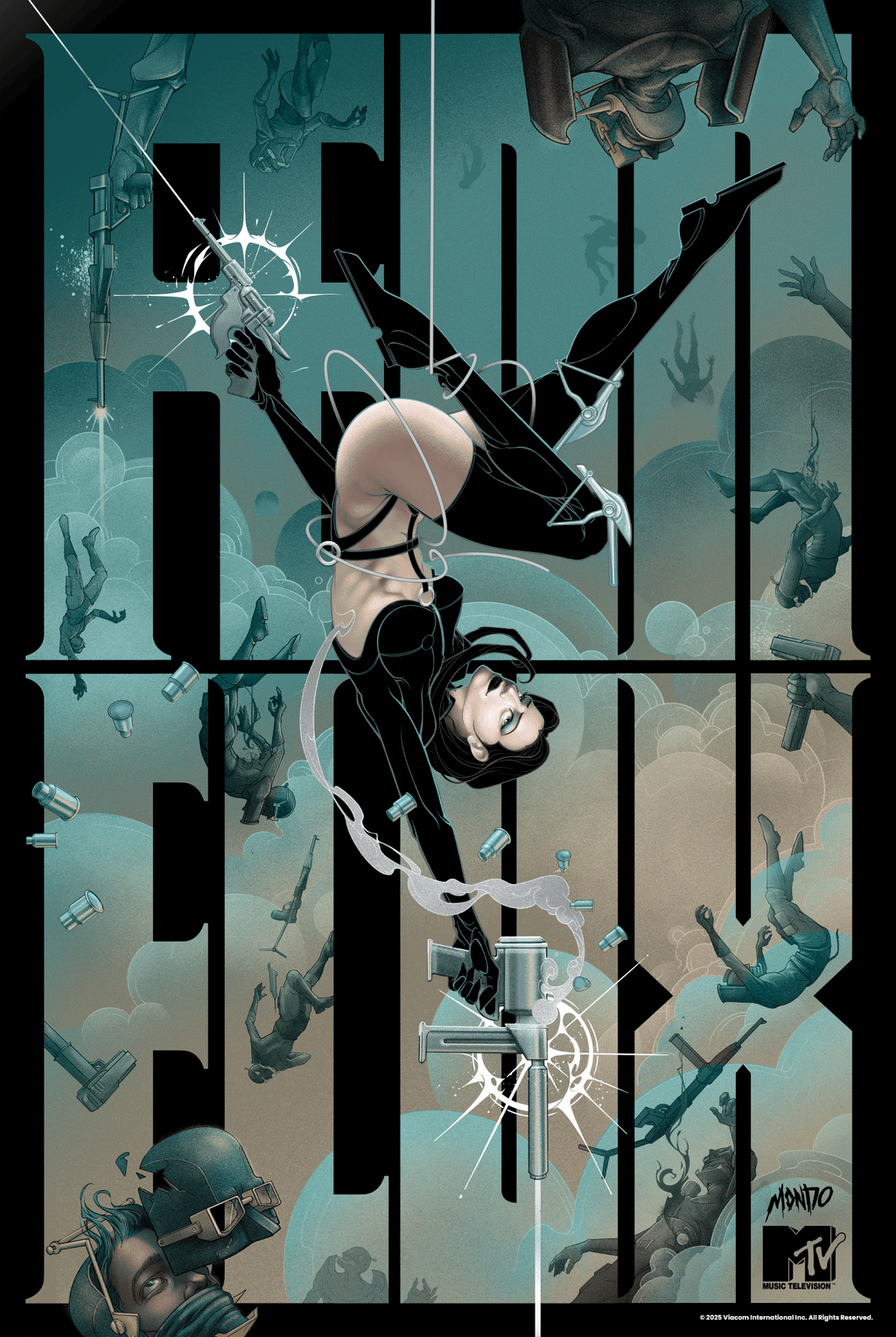 Aeon Flux: The Animated Series Poster - Bruno Vergauwen