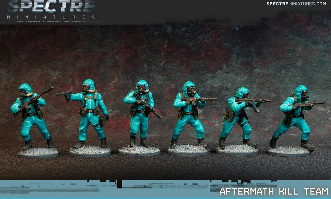 Aftermath Kill Team 28mm Scale Figures - Spectre Miniatures
