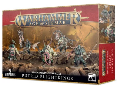 Warhammer 83-28 Warhammer: Maggotkin of Nurgle: Putrid Blightkings