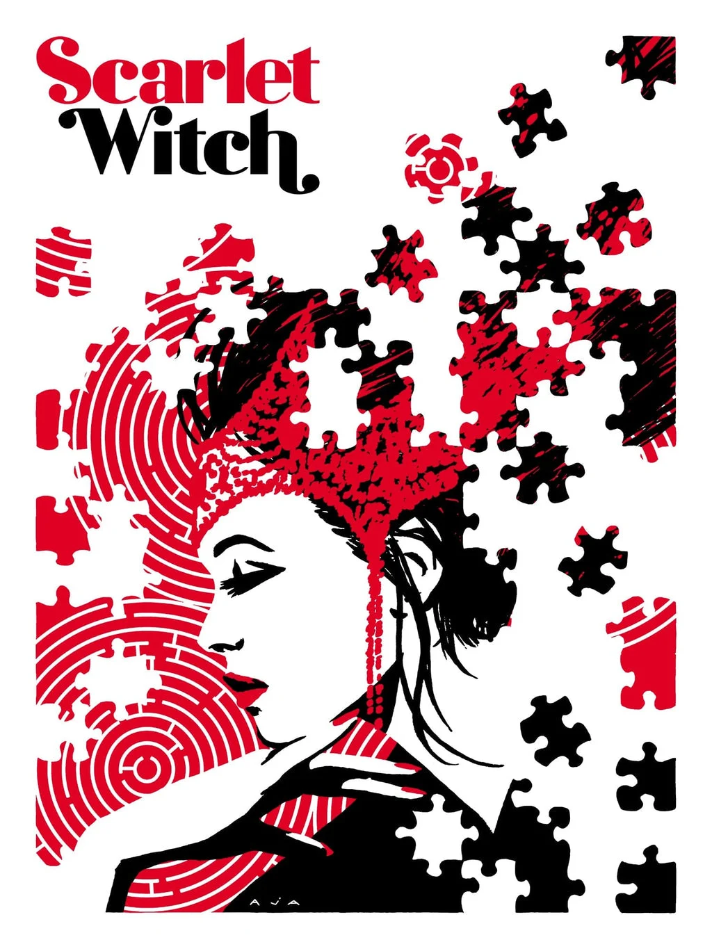 Scarlet Witch #8 Poster - David Aja