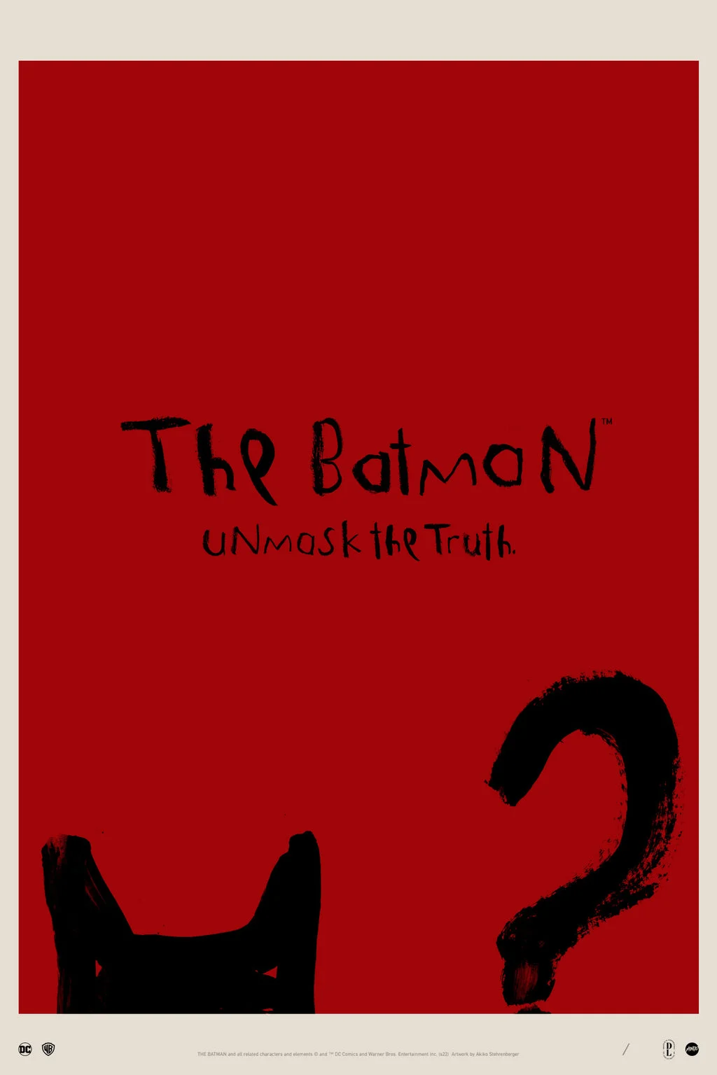 The Batman (Version 1) Poster - Akiko Stehrenberger