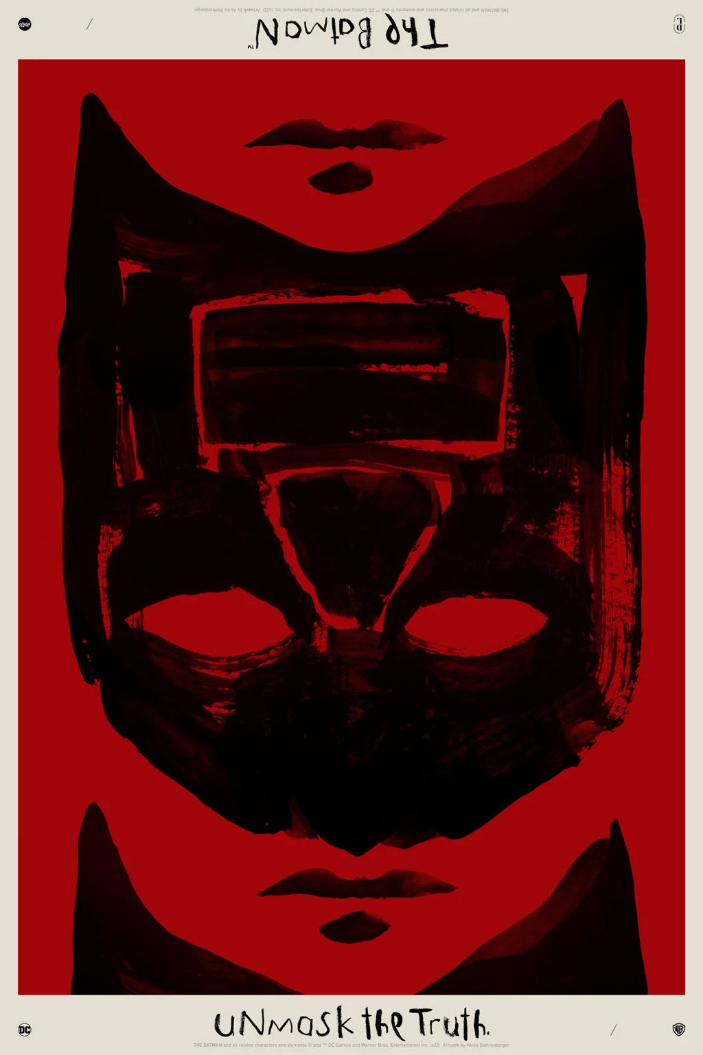 The Batman (Version 2) Poster - Akiko Stehrenberger