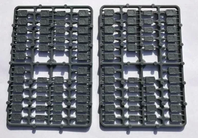 SCENERY: 28mm American Style Gravestones A - RENUSGRAVEA