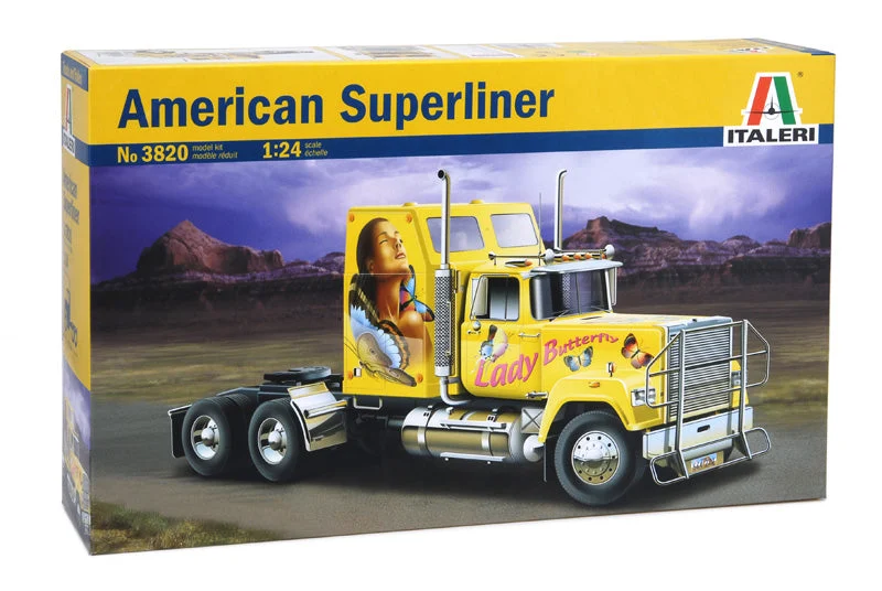 American Superliner 1/24 Scale Model Kit - Italeri