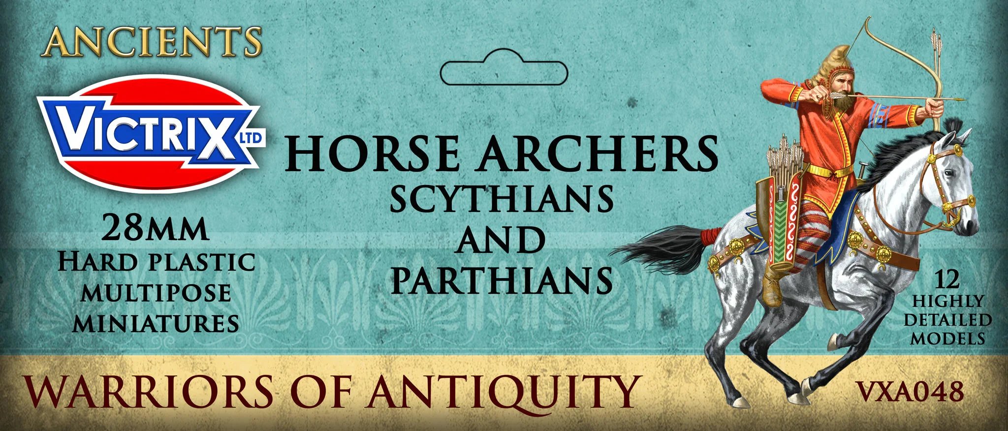 Ancient Horse Archers (Scythians & Parthians), 28 mm Scale Model Plastic Figures - Victrix