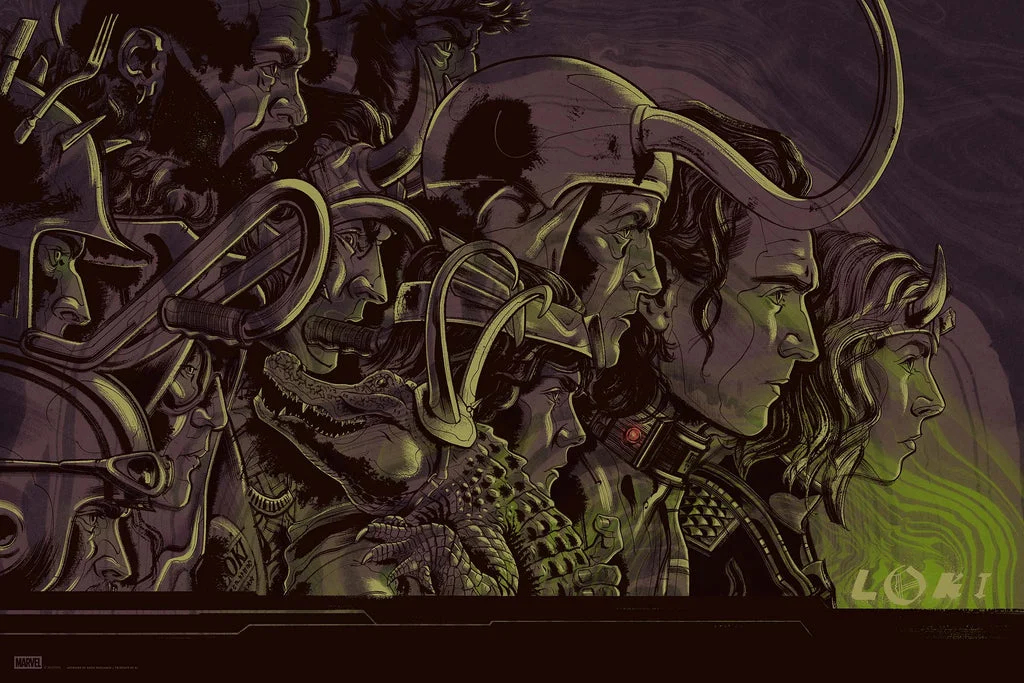 Loki (TVA) Variant Poster - Anne Benjamin