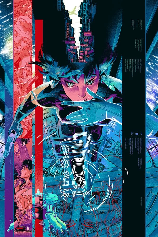 Ghost in the Shell Foil Variant - Martin Ansin