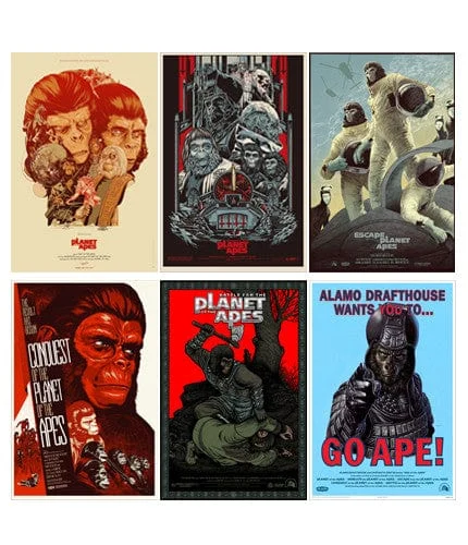 Planet of the Apes Set - Martin Ansin