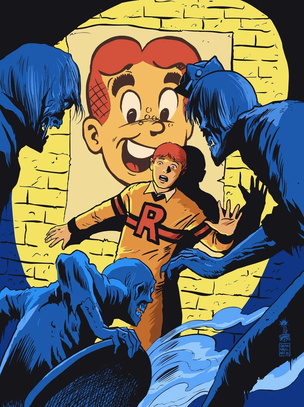 Archie (Baltimore Con Art) Poster - Francesco Francavilla