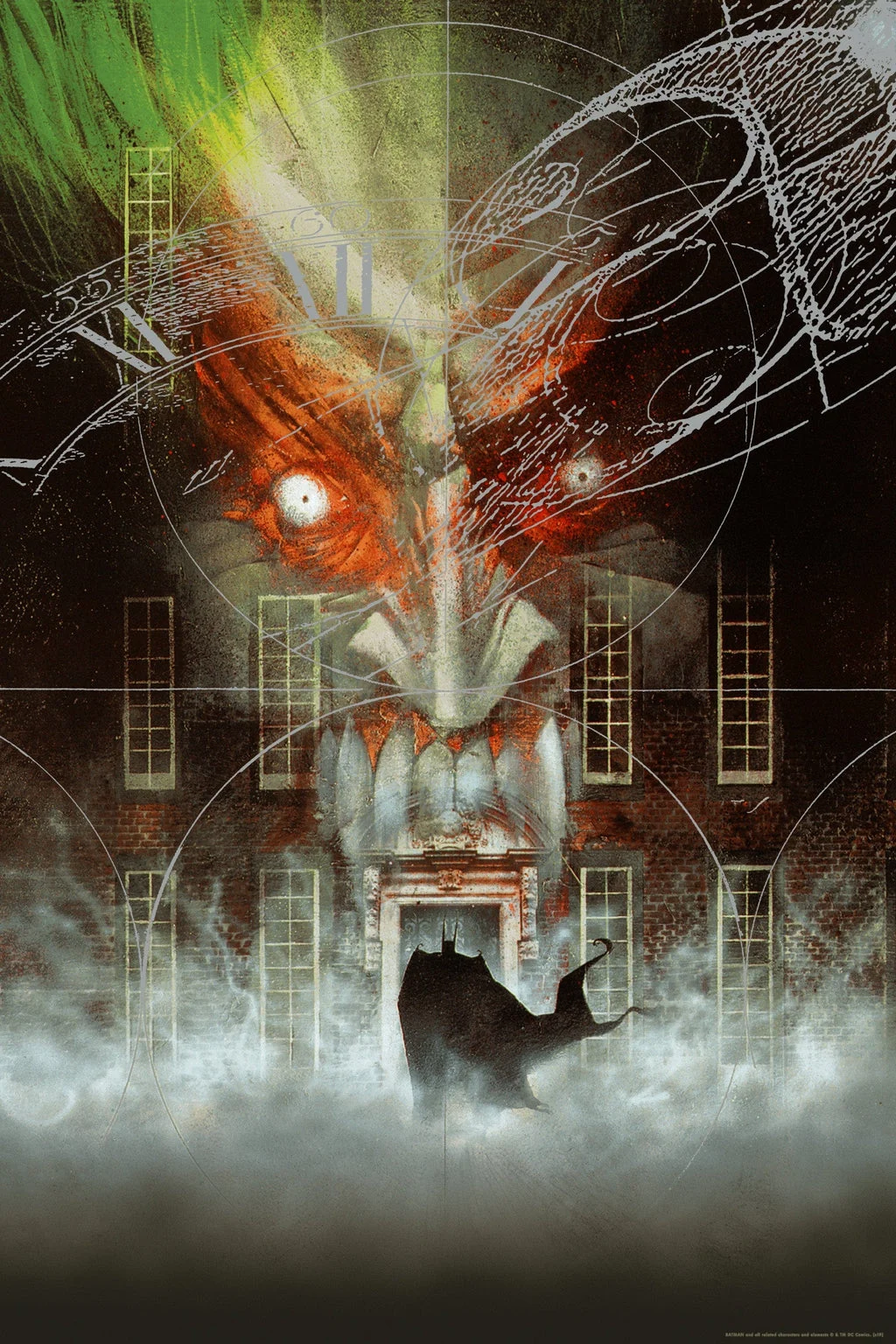 Arkham Asylum Poster - Dave McKean