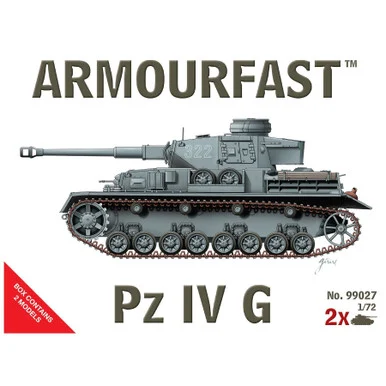 Armourfast 99027 1/72 Pz IV G Tank (2)