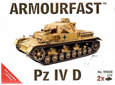 Armourfast 99028 1/72 Pz IV D Tank (2)