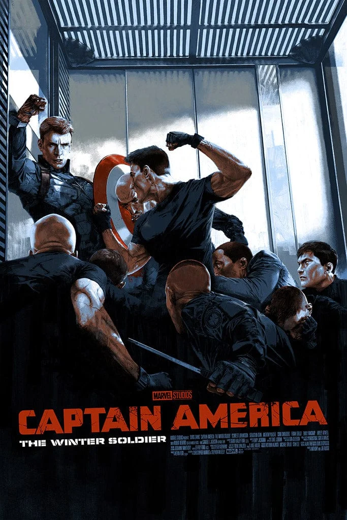 Captain America: The Winter Soldier (Variant) - Marc Aspinall