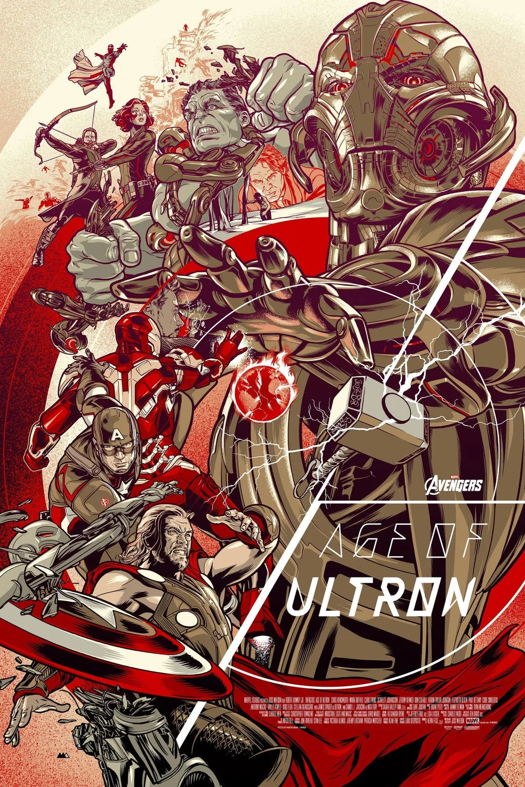 Avengers: Age of Ultron (Variant) - Martin Ansin