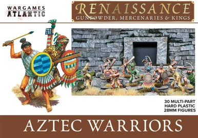 Wargames Atlantic WAARN002 Renaissance: Aztec Warriors - Wargames Atlantic Figures