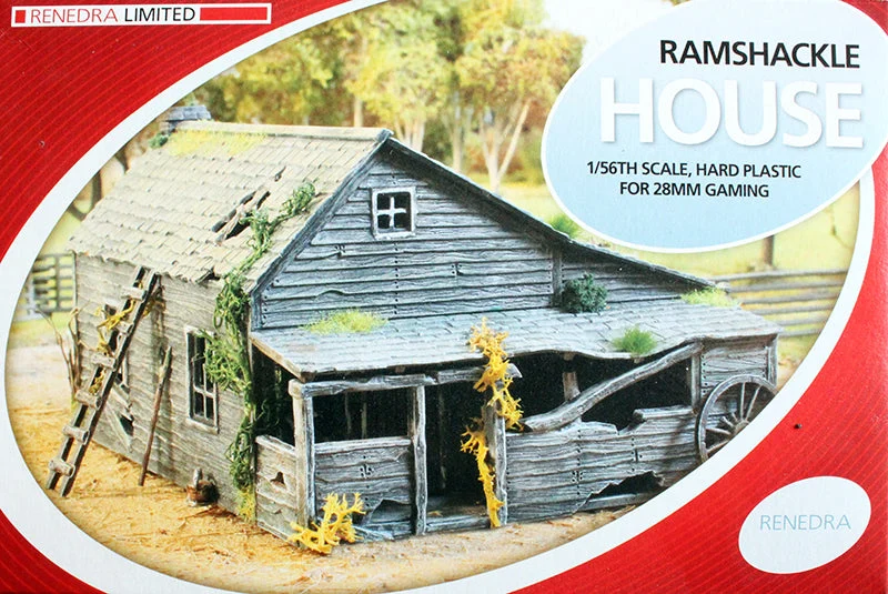 Ramshackle House 28mm Scale Scenery - Renedra Limited